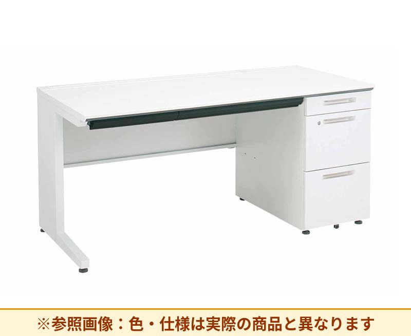 コクヨ ｉSデスクシステム 片袖机 右袖段数：3段 右袖仕様：A4ロング SD-ISN1575LCAS