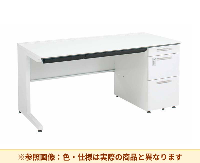 コクヨ ｉSデスクシステム 片袖机 右袖段数：3段 右袖仕様：B4ロング SD-ISN1575LDCBS