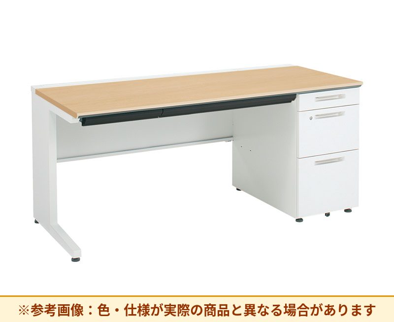 コクヨ ｉSデスクシステム 片袖机 右袖段数：3段 右袖仕様：B4ロング SD-ISN1675LCBS