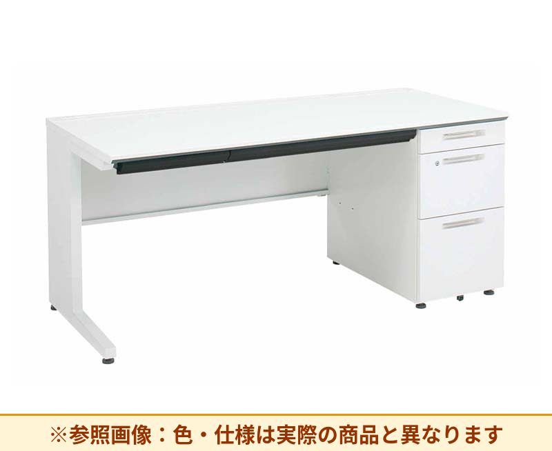 コクヨ ｉSデスクシステム 片袖机 右袖段数：3段 右袖仕様：B4ロング SD-ISN1675LCBS