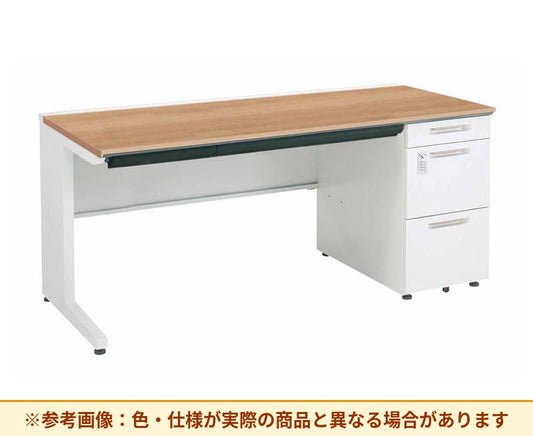 コクヨ ｉSデスクシステム 片袖机 右袖段数：3段 右袖仕様：A4ロング SD-ISN1675LDCAS