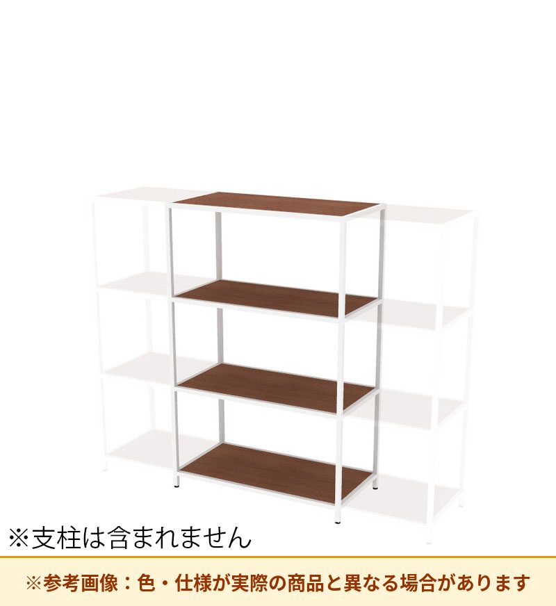 コクヨ 収納棚 ジューク ダブル棚3段 ポスト用 SJK-ACD3W-E