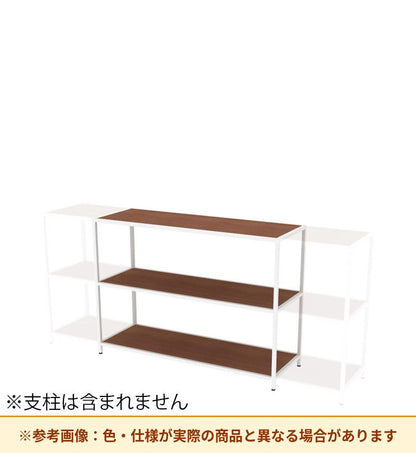 コクヨ 収納棚 ジューク トリプル棚2段 ポスト用 SJK-ACT2W-E