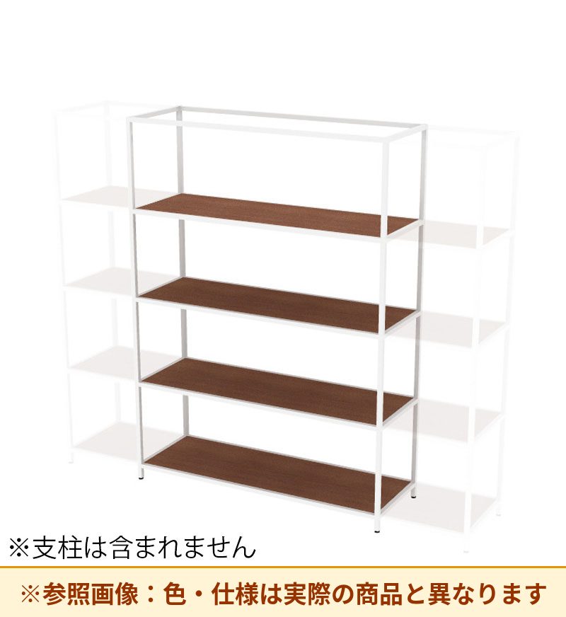コクヨ 収納棚 ジューク トリプル棚4段 ポスト用 SJK-ACT4W-E