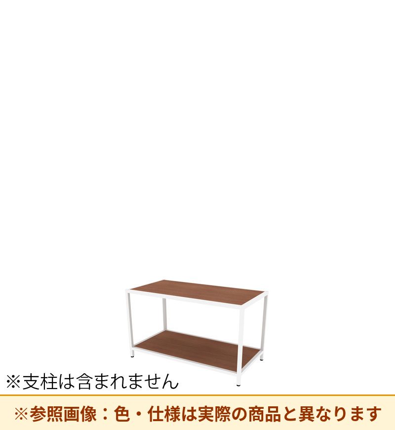コクヨ 収納棚 ジューク ダブル棚1段 直線用 SJK-ASD1W-E