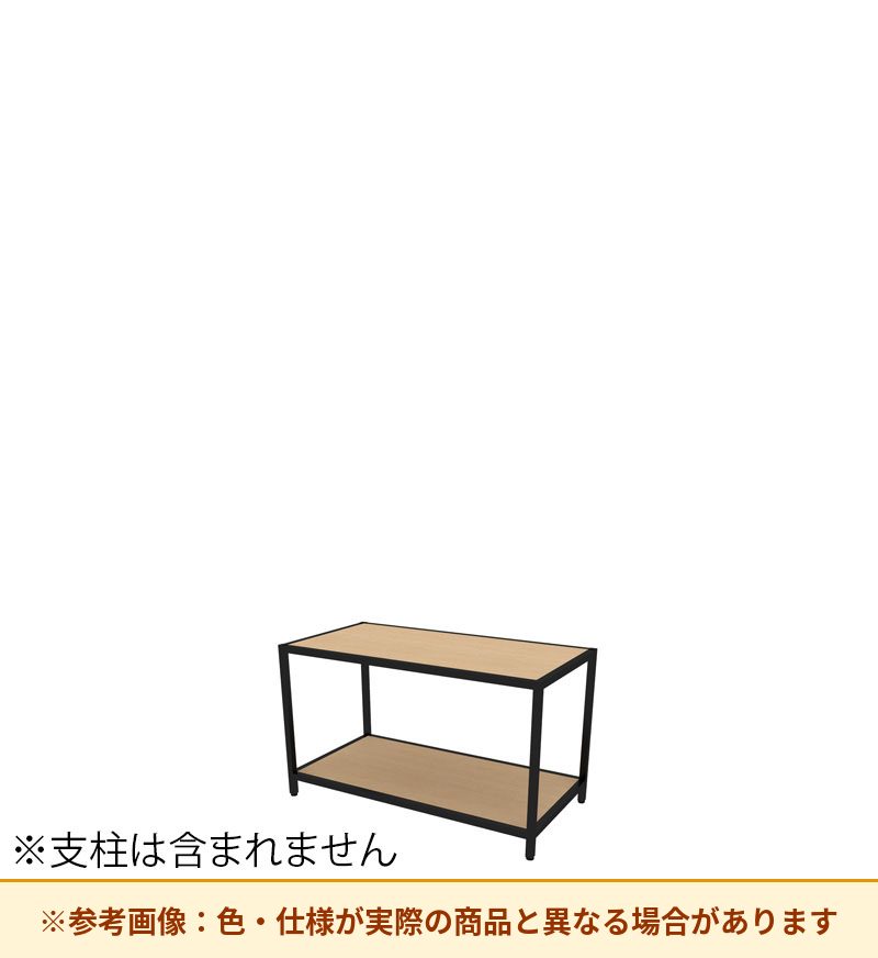 コクヨ 収納棚 ジューク ダブル棚1段 直線用 SJK-ASD1W-E