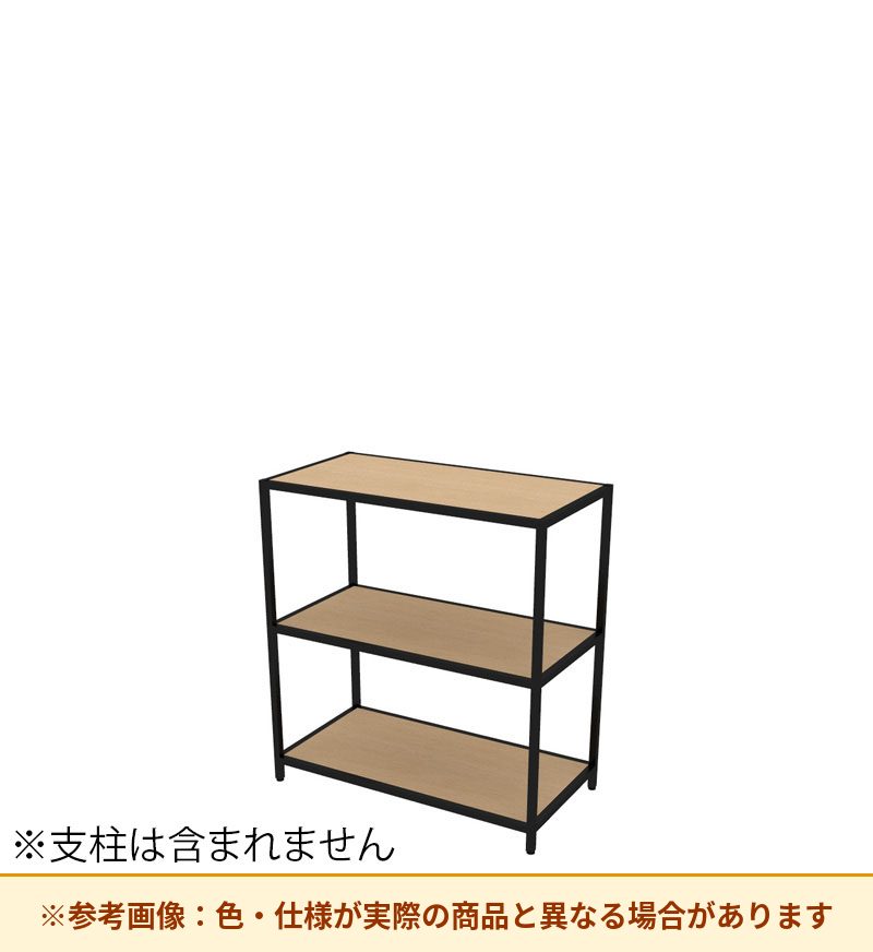 コクヨ 収納棚 ジューク ダブル棚2段 直線用 SJK-ASD2W-E