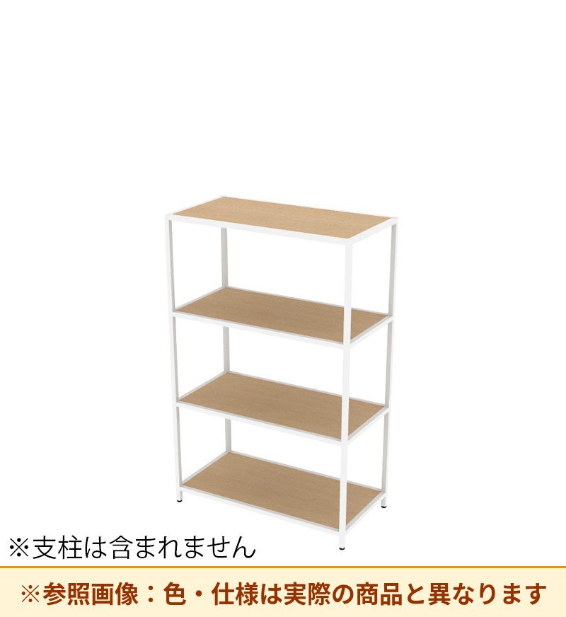 コクヨ 収納棚 ジューク ダブル棚3段 直線用 SJK-ASD3W-E