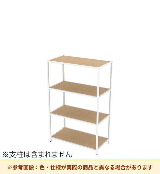 コクヨ 収納棚 ジューク ダブル棚3段 直線用 SJK-ASD3W-E
