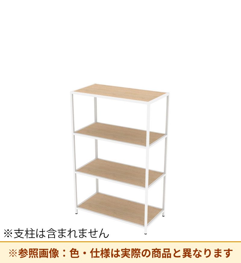 コクヨ 収納棚 ジューク ダブル棚3段 直線用 SJK-ASD3W-E