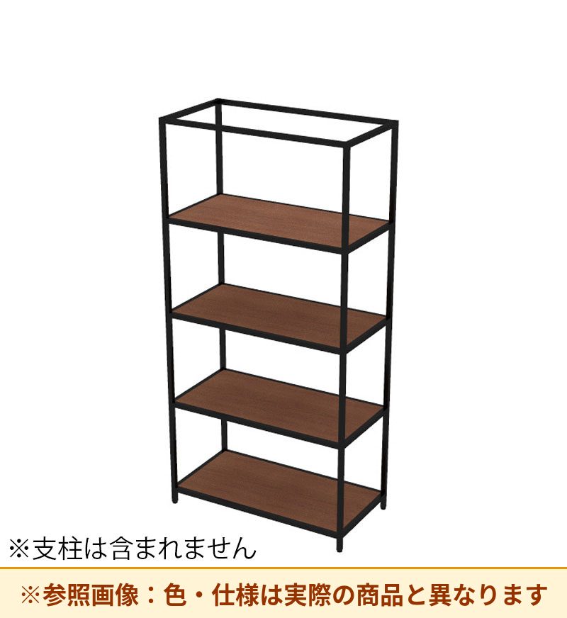 コクヨ 収納棚 ジューク ダブル棚4段 直線用 SJK-ASD4W-E