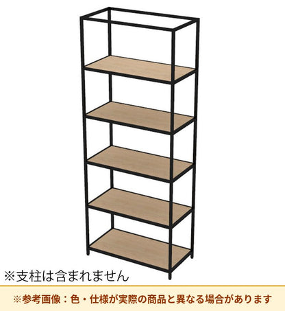 コクヨ 収納棚 ジューク ダブル棚5段 直線用 SJK-ASD5W-E