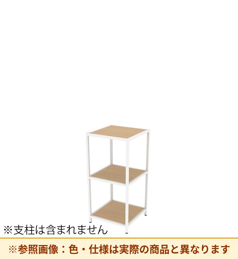 コクヨ 収納棚 ジューク シングル棚2段 直線用 SJK-ASS2W-E