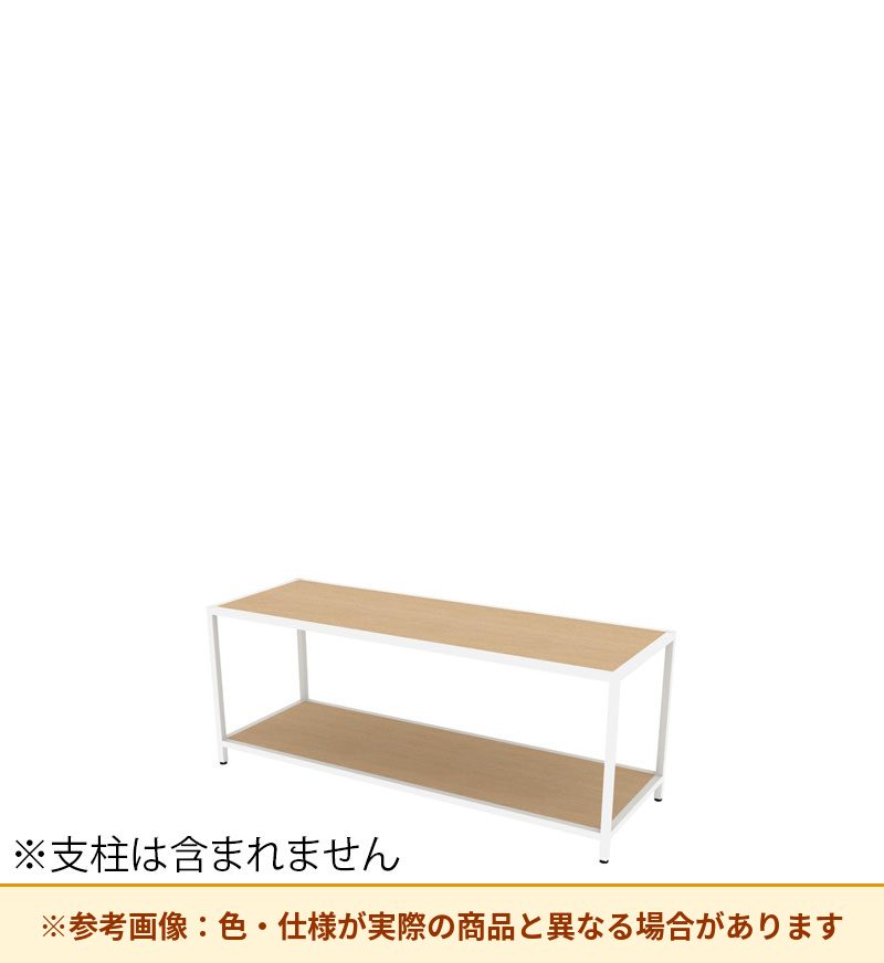 コクヨ 収納棚 ジューク トリプル棚1段 直線用 SJK-AST1W-E