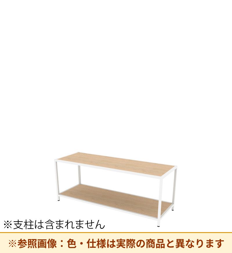 コクヨ 収納棚 ジューク トリプル棚1段 直線用 SJK-AST1W-E