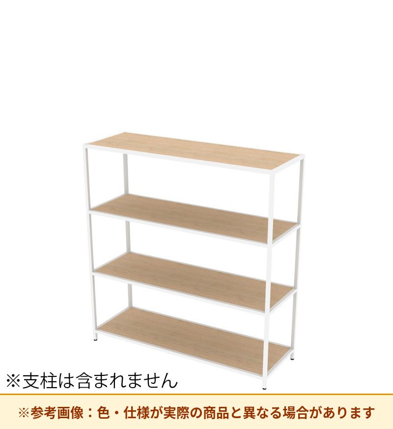 コクヨ 収納棚 ジューク トリプル棚3段 直線用 SJK-AST3W-E