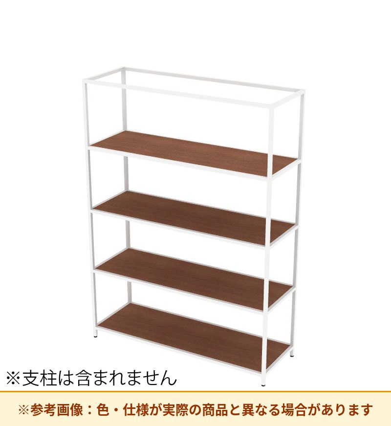 コクヨ 収納棚 ジューク トリプル棚4段 直線用 SJK-AST4W-E