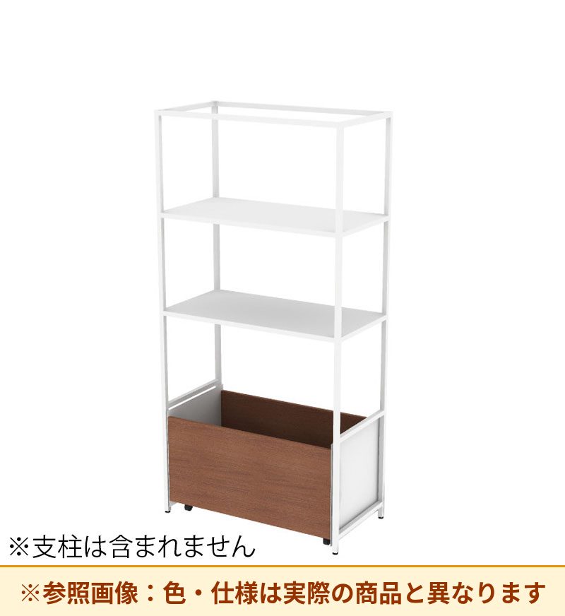 コクヨ 収納棚 ジューク WBストッカー4段 直線用 SJK-BSD4S-E