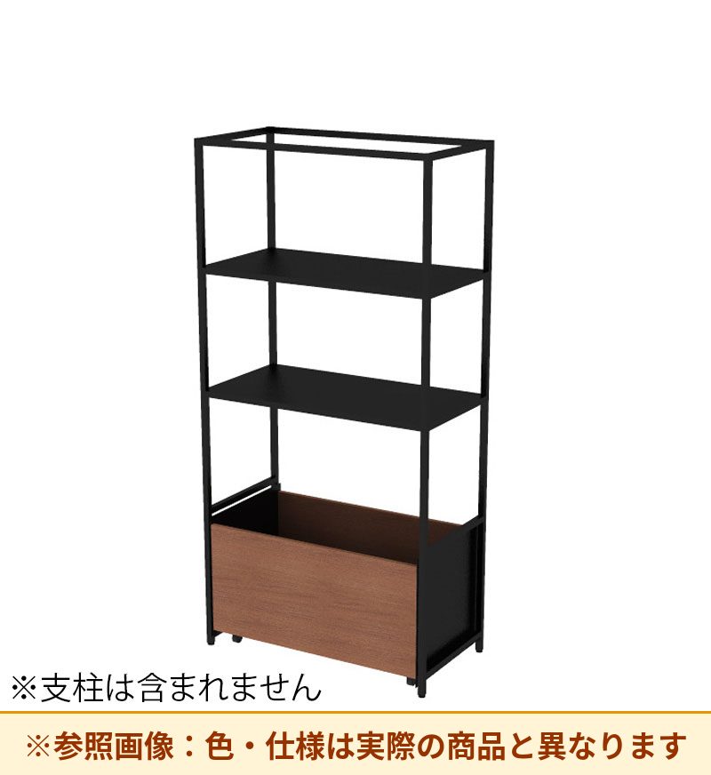 コクヨ 収納棚 ジューク WBストッカー4段 直線用 SJK-BSD4S-E