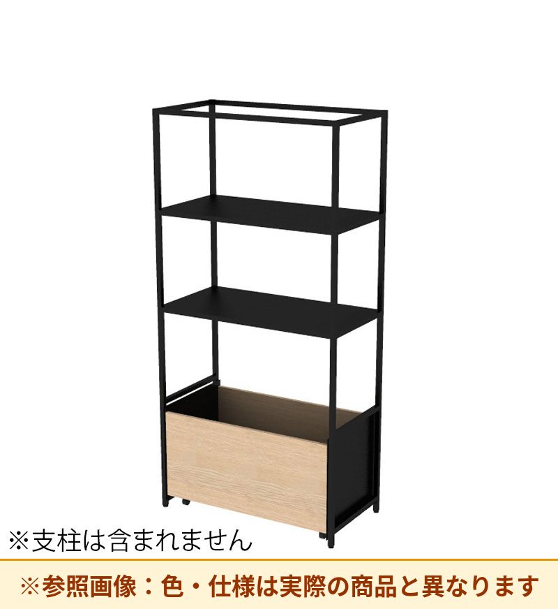 コクヨ 収納棚 ジューク WBストッカー4段 直線用 SJK-BSD4S-E