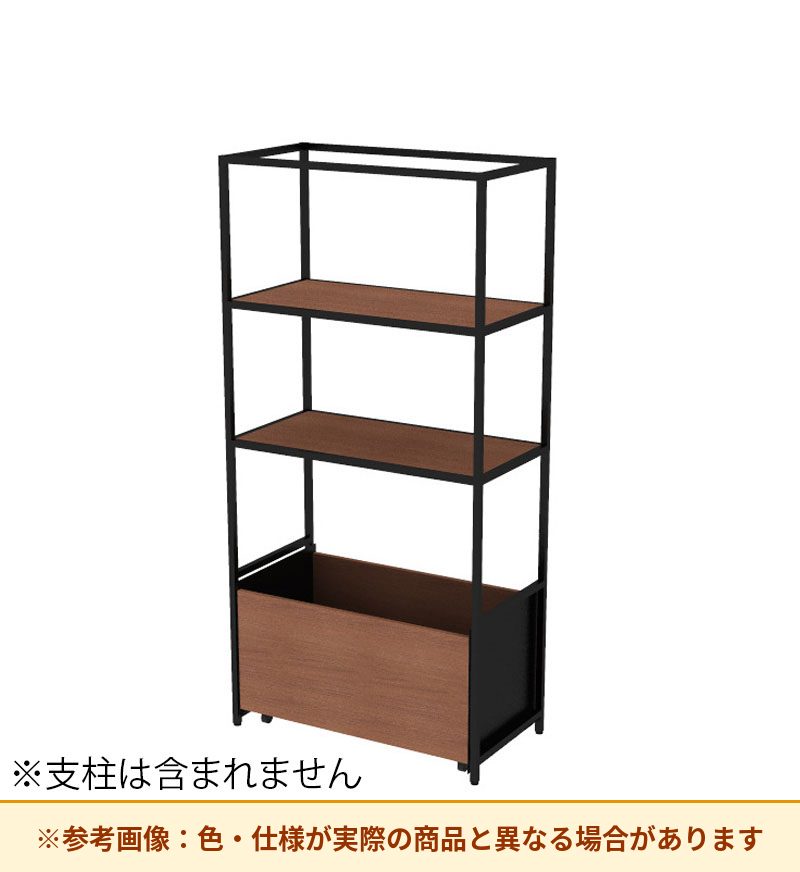 コクヨ 収納棚 ジューク WBストッカー4段 直線用 SJK-BSD4W-E
