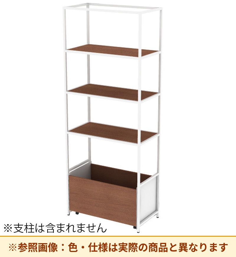 コクヨ 収納棚 ジューク WBストッカー5段 直線用 SJK-BSD5W-E