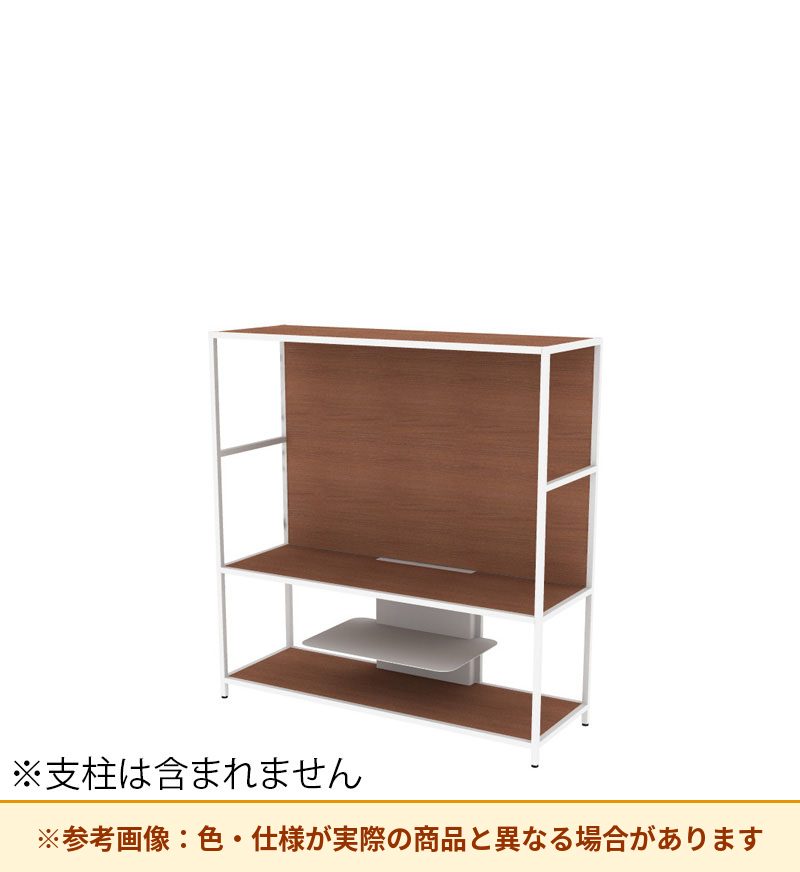 コクヨ 収納棚 ジューク ディスプレー3段 パネル SJK-DSP3W-E