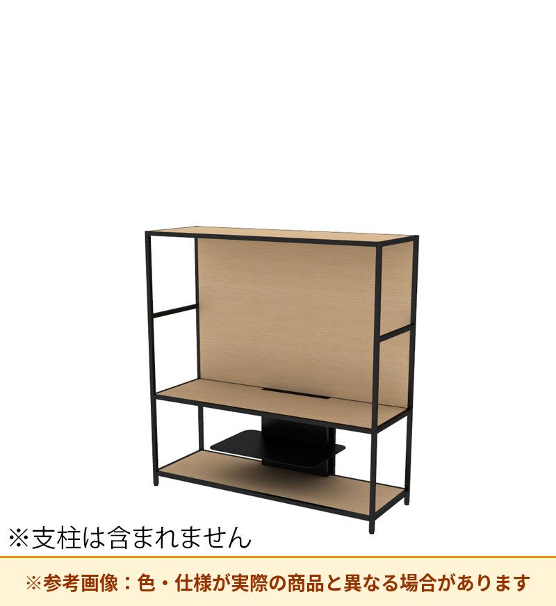 コクヨ 収納棚 ジューク ディスプレー3段 パネル SJK-DSP3W-E