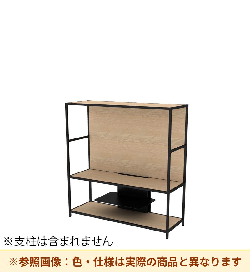 コクヨ 収納棚 ジューク ディスプレー3段 パネル SJK-DSP3W-E