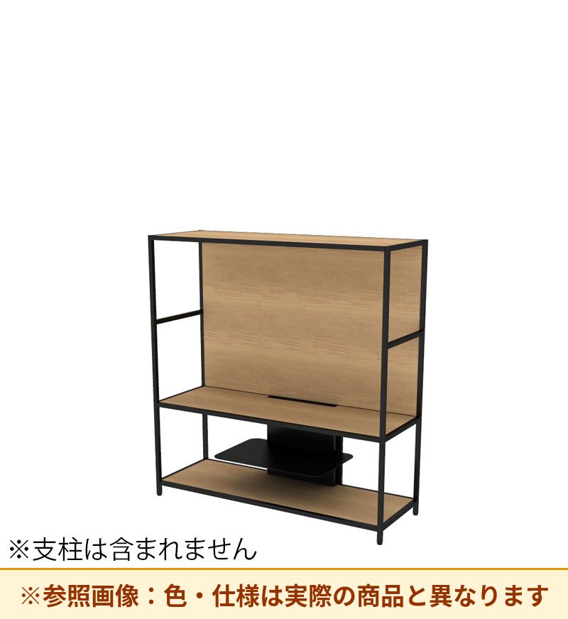 コクヨ 収納棚 ジューク ディスプレー3段 パネル SJK-DSP3W-E