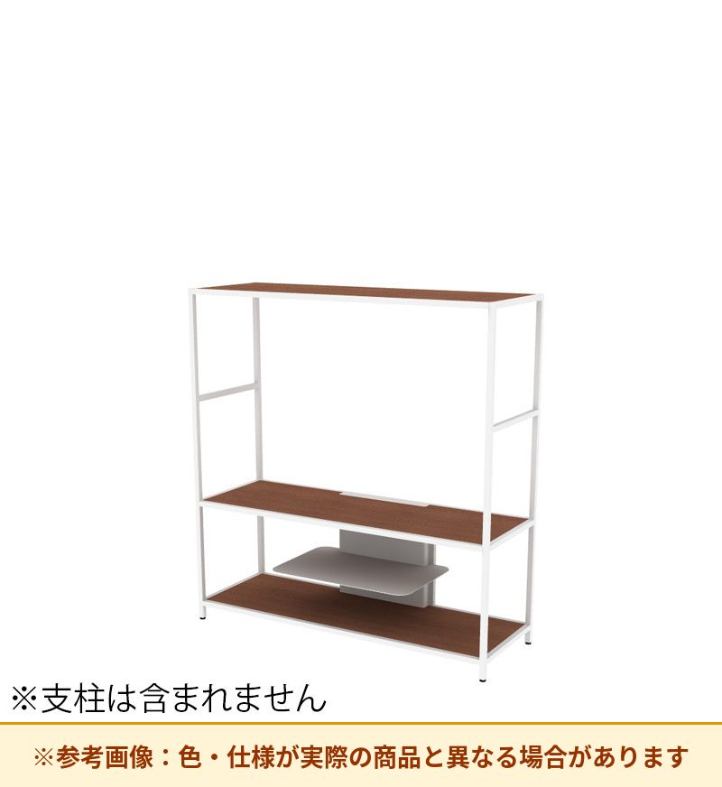 コクヨ 収納棚 ジューク ディスプレー3段 SJK-DSX3W-E