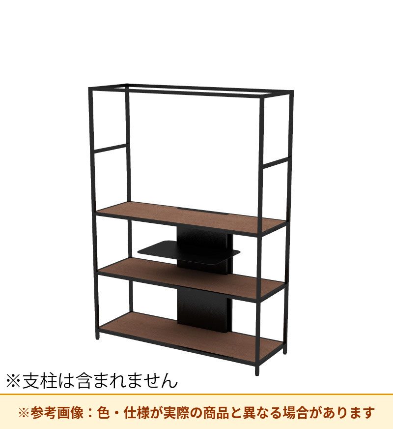 コクヨ 収納棚 ジューク ディスプレー4段 SJK-DSX4W-E