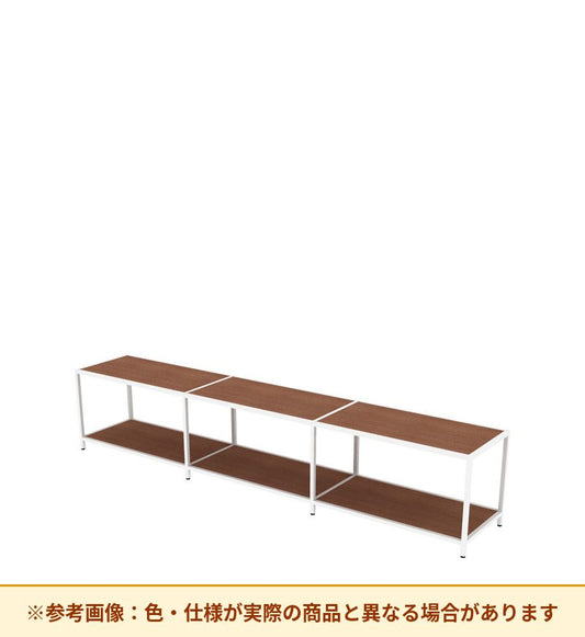 コクヨ 収納棚 ジューク ダブル1段3連 SJK-FD13W-E1AMU52