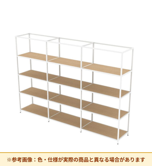 コクヨ 収納棚 ジューク ダブル4段3連 SJK-FD43W-E