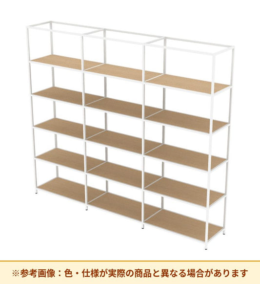 コクヨ 収納棚 ジューク ダブル5段3連 SJK-FD53W-E