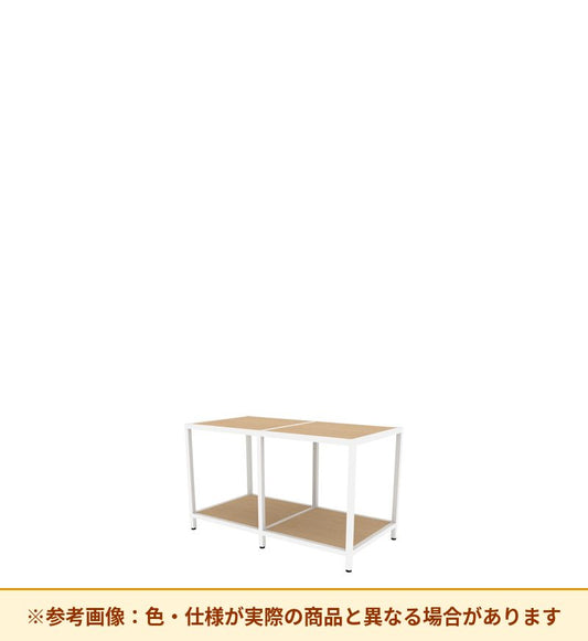 コクヨ 収納棚 ジューク シングル1段2連 SJK-FS12W-E