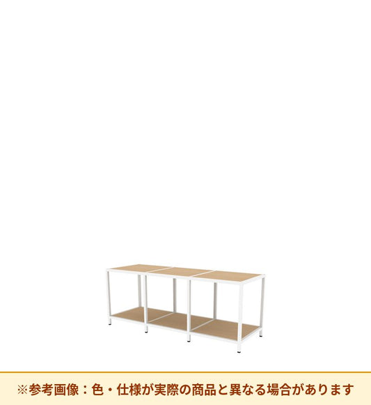 コクヨ 収納棚 ジューク シングル1段3連 SJK-FS13W-E