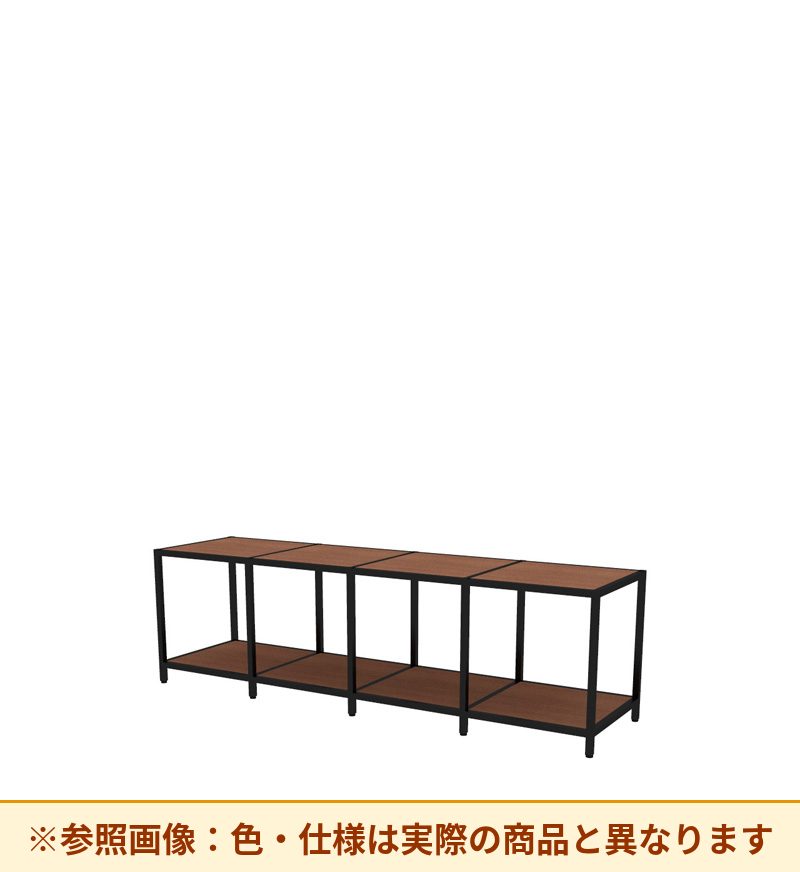 コクヨ 収納棚 ジューク シングル1段4連 SJK-FS14W-E