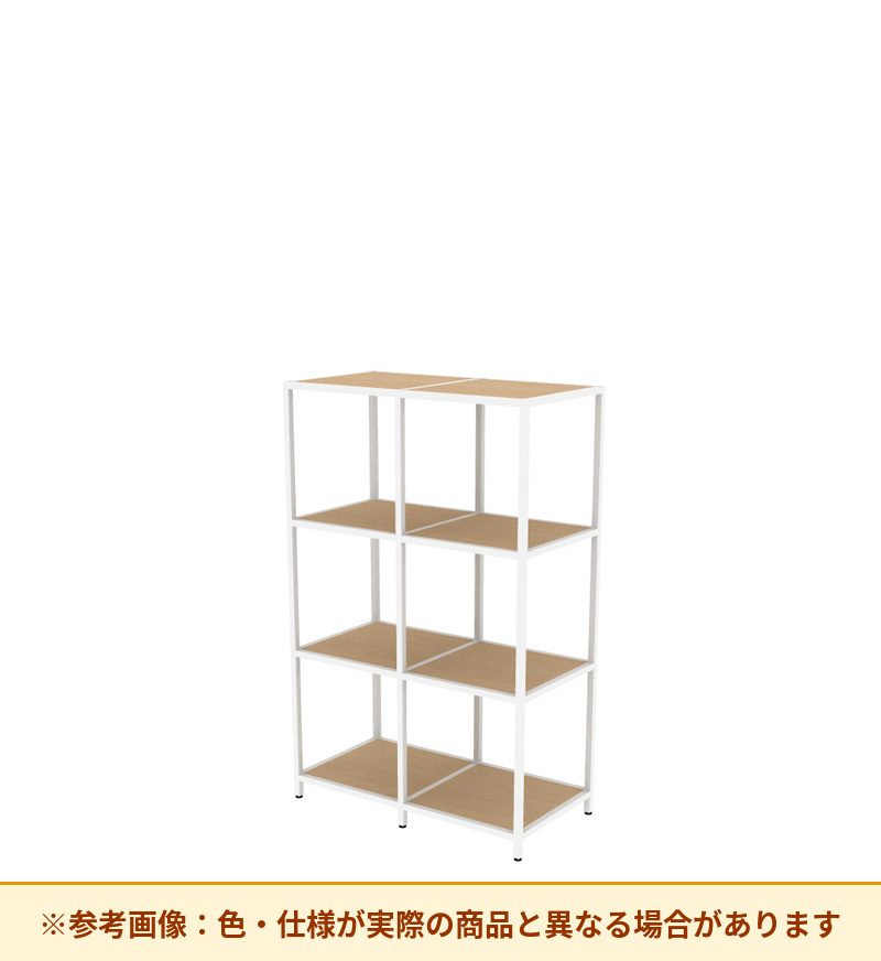 コクヨ 収納棚 ジューク シングル3段2連 SJK-FS32W-E