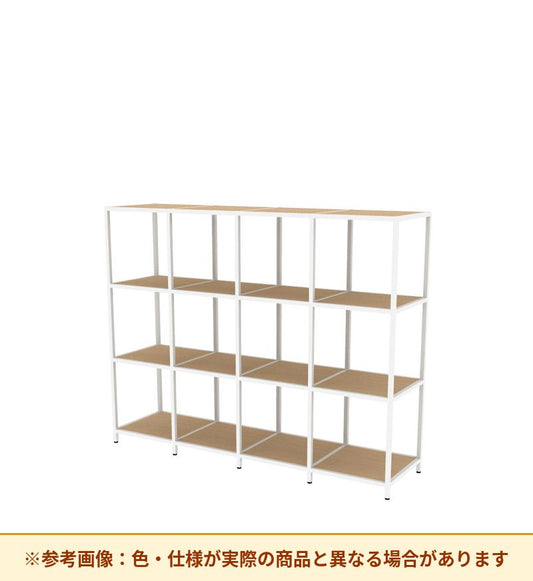コクヨ 収納棚 ジューク シングル3段4連 SJK-FS34W-E