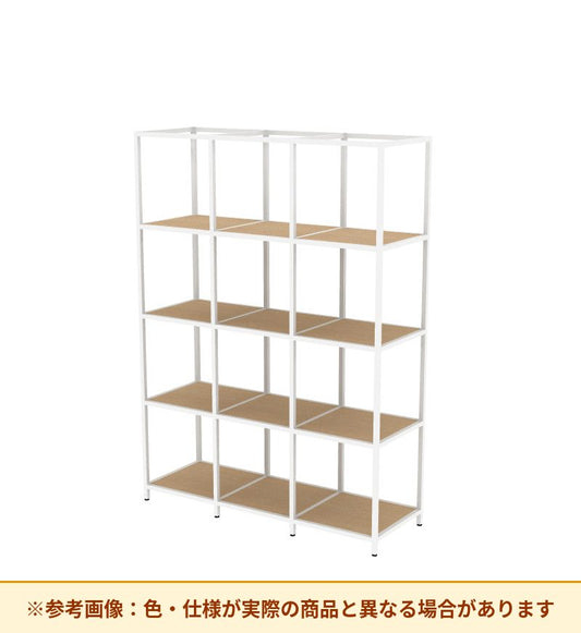 コクヨ 収納棚 ジューク シングル4段3連 SJK-FS43W-E
