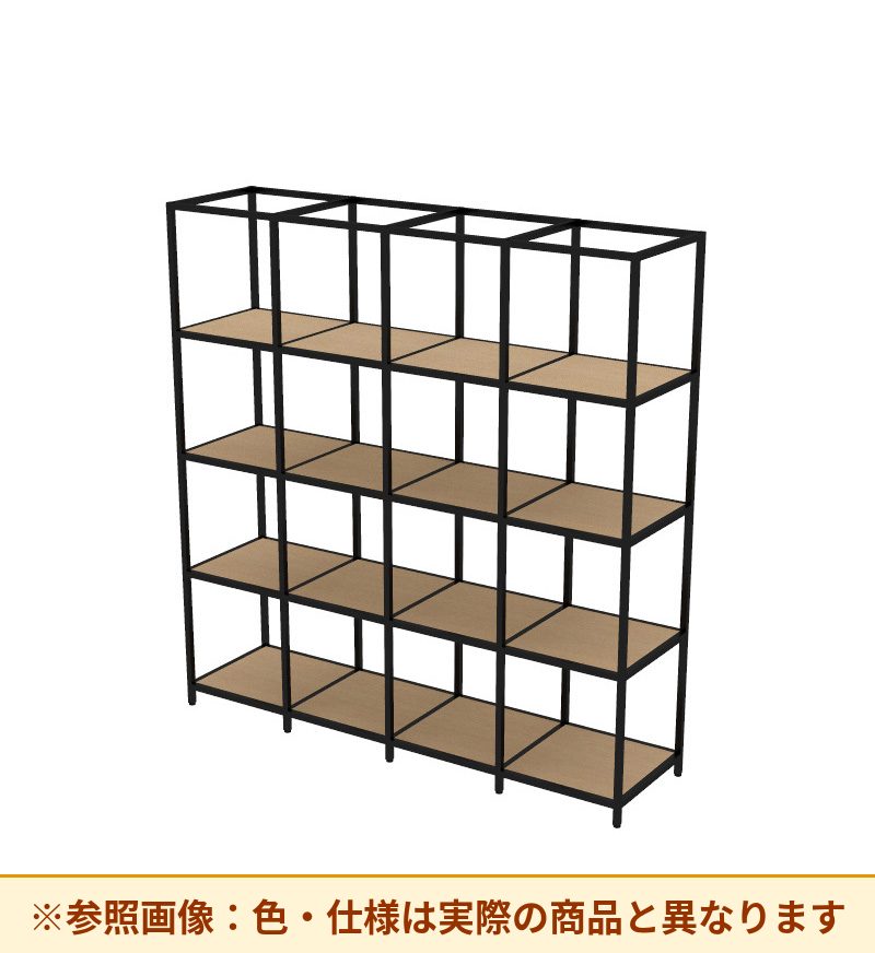コクヨ 収納棚 ジューク シングル4段4連 SJK-FS44W-E