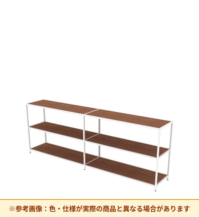 コクヨ 収納棚 ジューク トリプル2段2連 SJK-FT22W-E