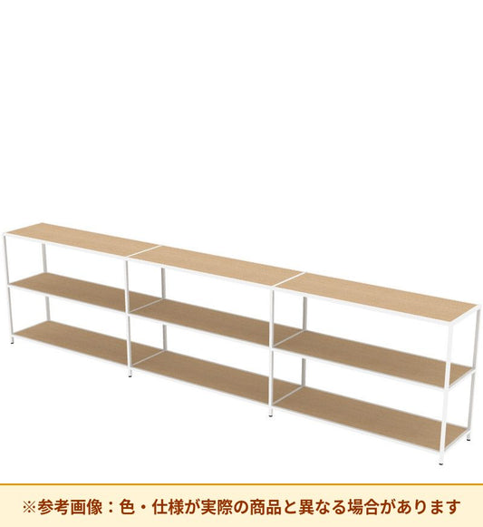 コクヨ 収納棚 ジューク トリプル2段3連 SJK-FT23W-E
