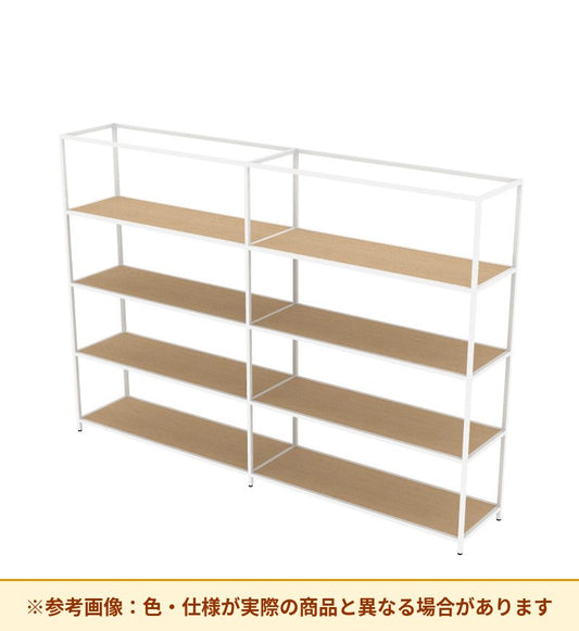 コクヨ 収納棚 ジューク トリプル4段2連 SJK-FT42W-E