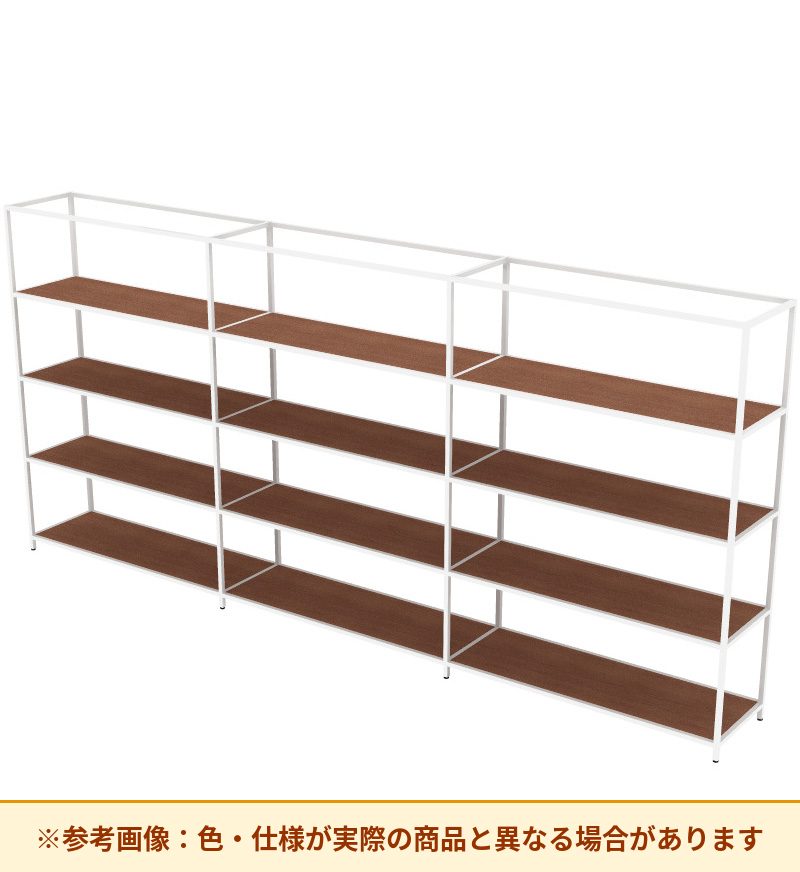 コクヨ 収納棚 ジューク トリプル4段3連 SJK-FT43W-E