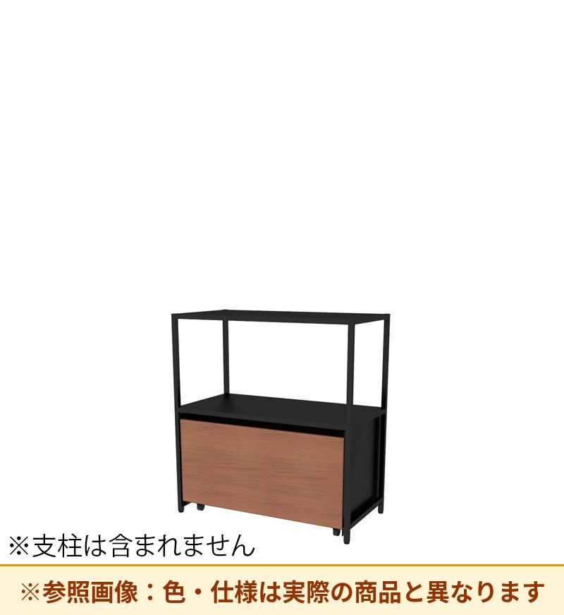 コクヨ 収納棚 ジューク ダブル引出2段 直線用 SJK-LSD2S-E