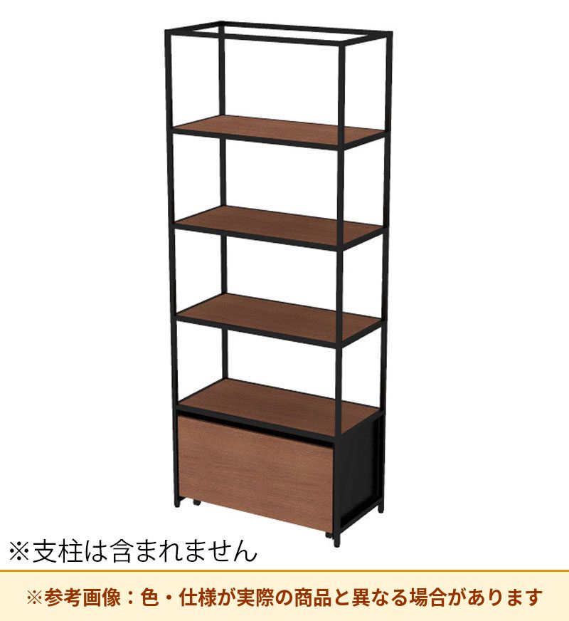 コクヨ 収納棚 ジューク ダブル引出5段 直線用 SJK-LSD5W-E