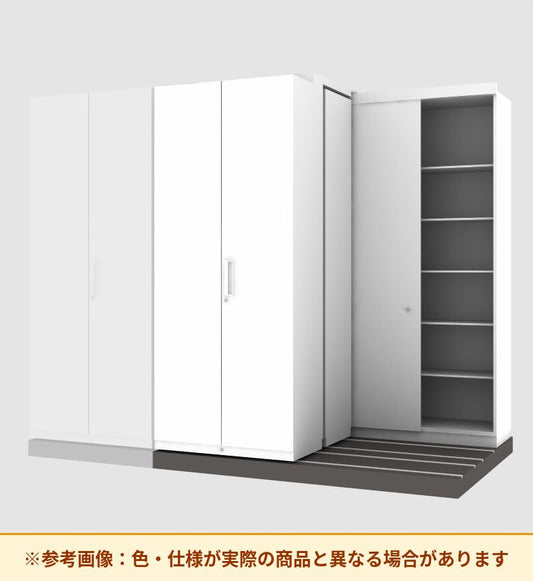 コクヨ 収納庫 エディア 3列セーバー 基本 両開き扉 SMU-3FS89SAW