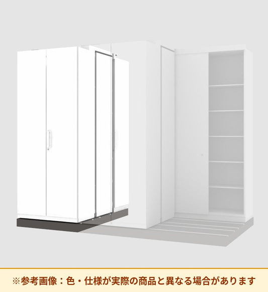 コクヨ 収納庫 エディア 3列セーバー 増連 両開き扉 SMU-C3FS89SAW